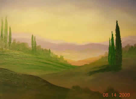 Landscape Painting Demo 6