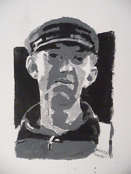 Acrylic Portrait Painting Demo