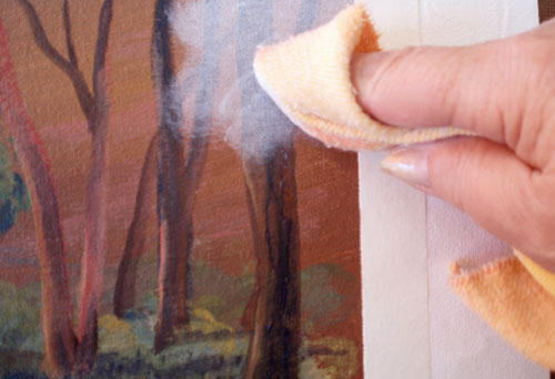 glazing oil painting demonstration