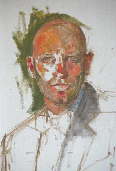 how to paint a portrait in oil step by step