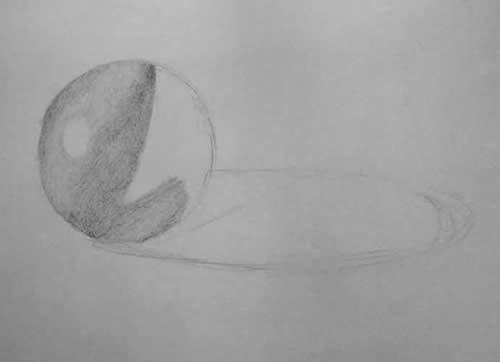Drawing Tutorial - Shade a Sphere 2