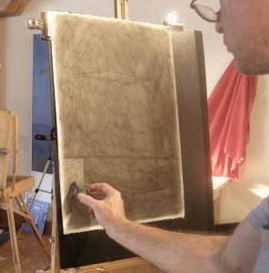 Charcoal Drawing Demonstration Step by Step - Part 2